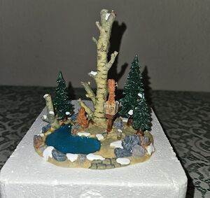 Lemax "Nosey Squirrels" Holiday Village Landscape Accessory